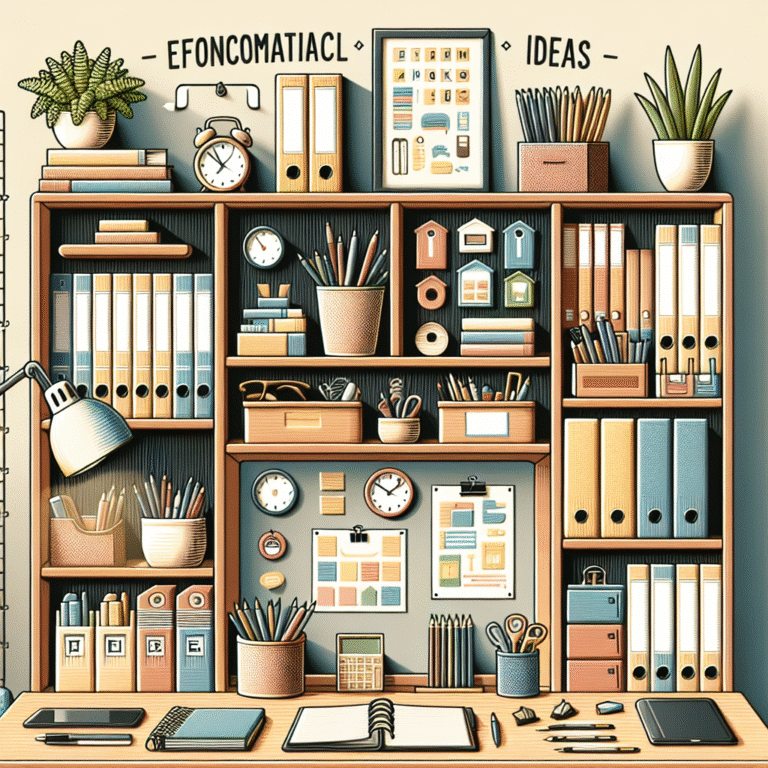 ideias de organização econômica que vão transformar seu escritório