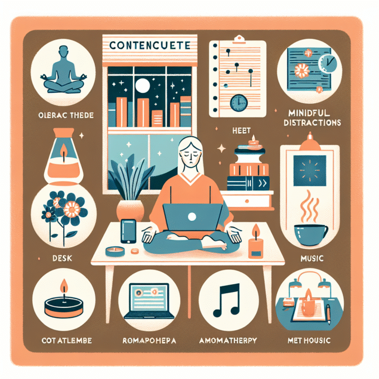 métodos de concentração em casa