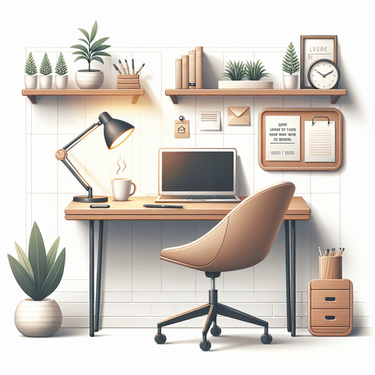 Dicas para um home office eficiente sem gastar muito