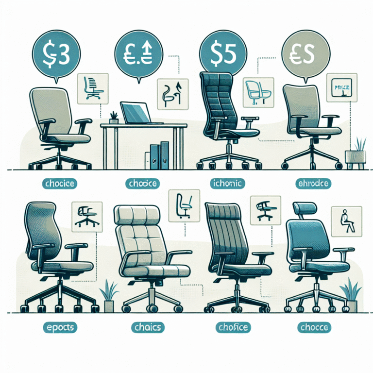 como escolher a cadeira ergonômica econômica ideal