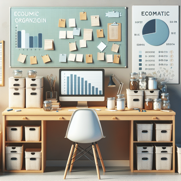 soluções práticas de organização econômica para o dia a dia