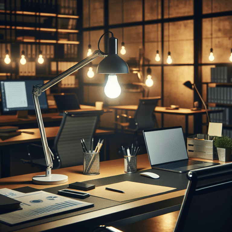lâmpadas econômicas para escritório: economize energia e dinheiro
